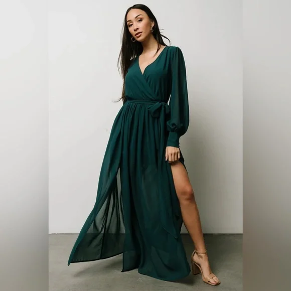 baltic born celine maxi dress Baltic Born | Dresses | Nwt Baltic Born Celine Longsleeve Maxi Dress